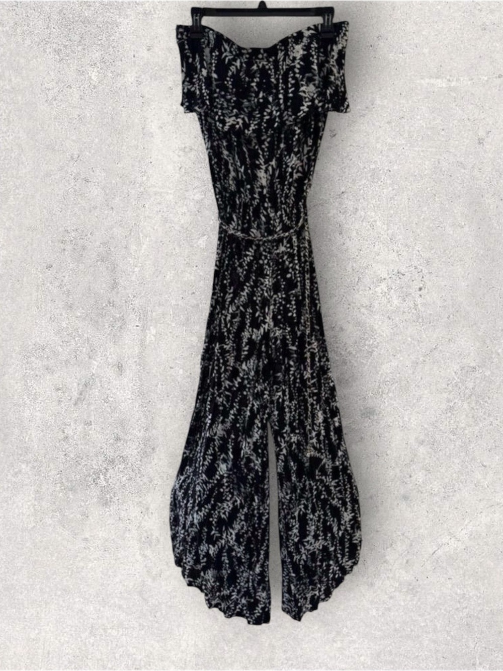 Coco Bianco Women's Jumpsuit in Black/ White Designs for the Evening Size Medium